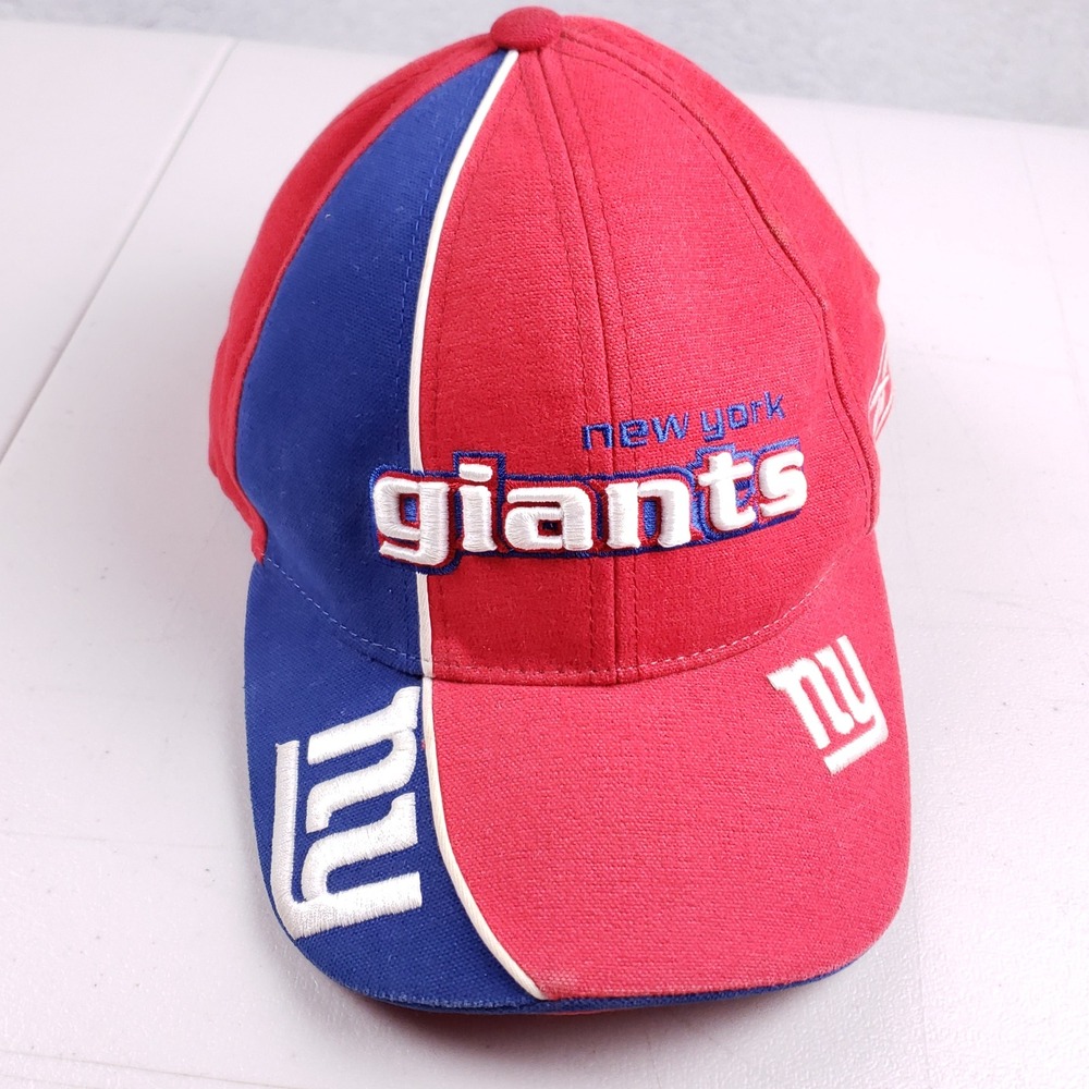 Reebok New York Giants‎ NFL Pro Line Hat Red Blue Embroidered Strapback OSFA